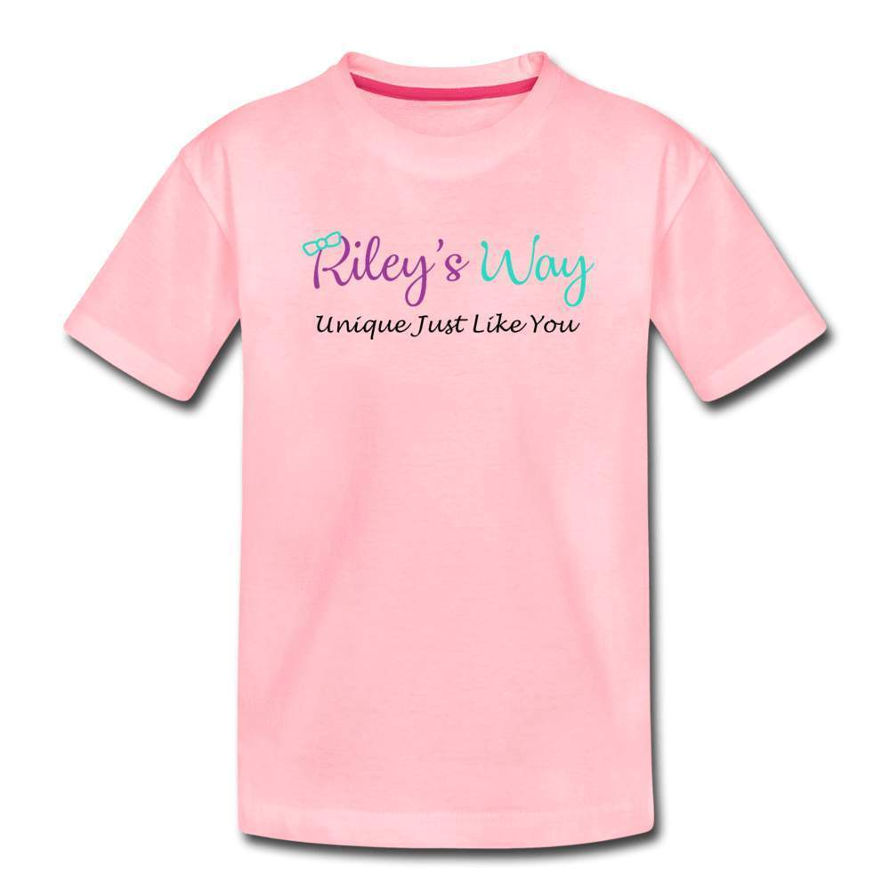 Pink Is Just A Color | T-Shirt White / 3T